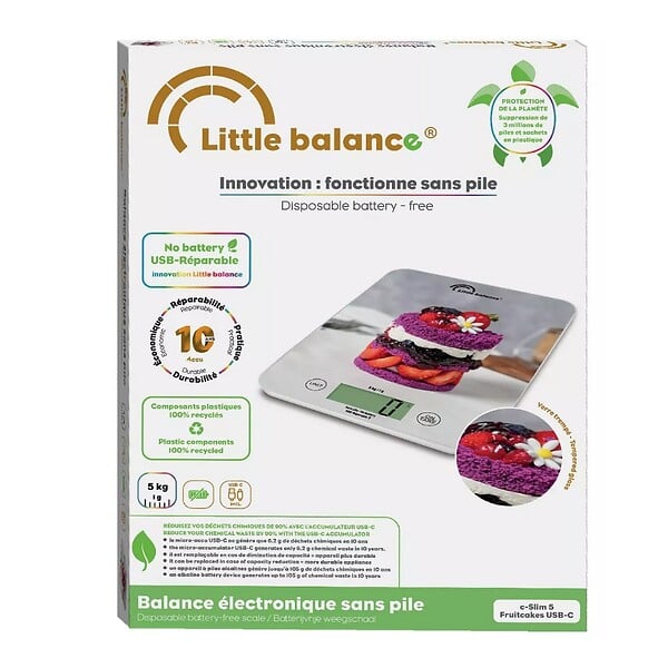 LITTLE BALANCE - Balance De Cuisine électronique 5kg/1g - 8847 - large