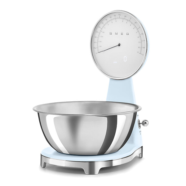 SMEG - Balance De Cuisine électronique 5kg-1g Bleu Azur - KSF01PBWW - large