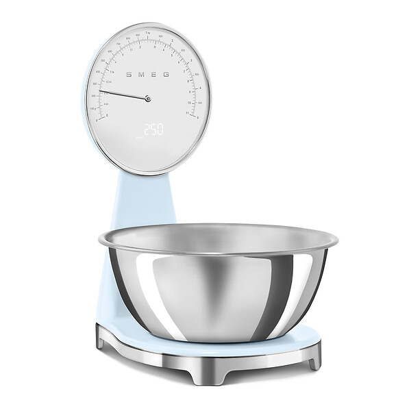 SMEG - Balance De Cuisine électronique 5kg-1g Bleu Azur - KSF01PBWW - large