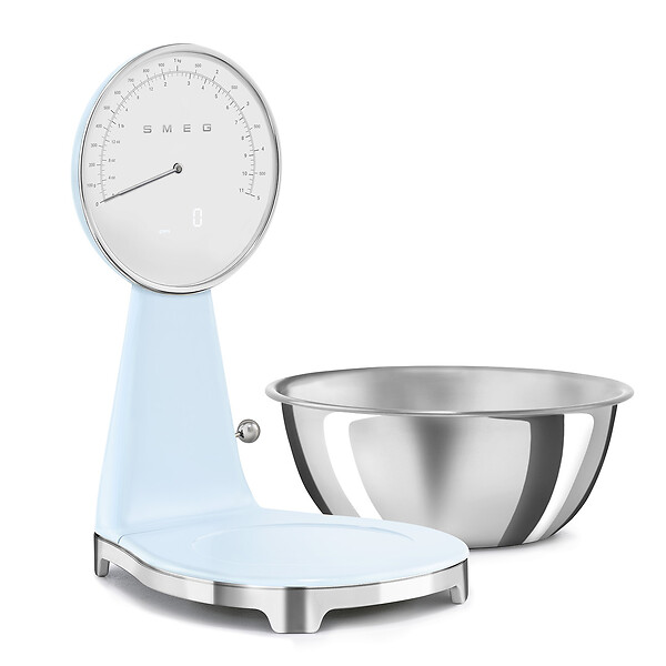 SMEG - Balance De Cuisine électronique 5kg-1g Bleu Azur - KSF01PBWW - large