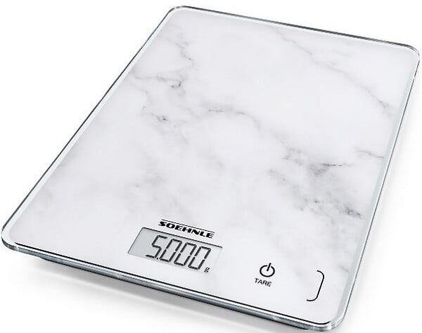 SOEHNLE - Balance De Cuisine électronique 5kg-1g Blanc - 0861516 - large
