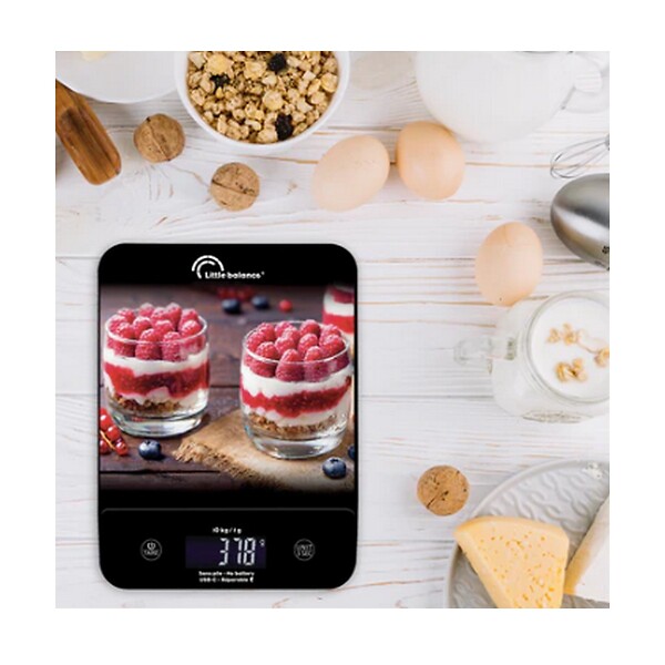 LITTLE BALANCE - Balance De Cuisine électronique 10kg -couleurs - 8846 - large