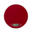LIVOO - Balance De Cuisine électronique 5kg Rouge Chilli - DOM494R - vignette
