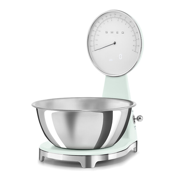 SMEG - Balance De Cuisine électronique 5kg-1g Vert - KSF01PGWW - large