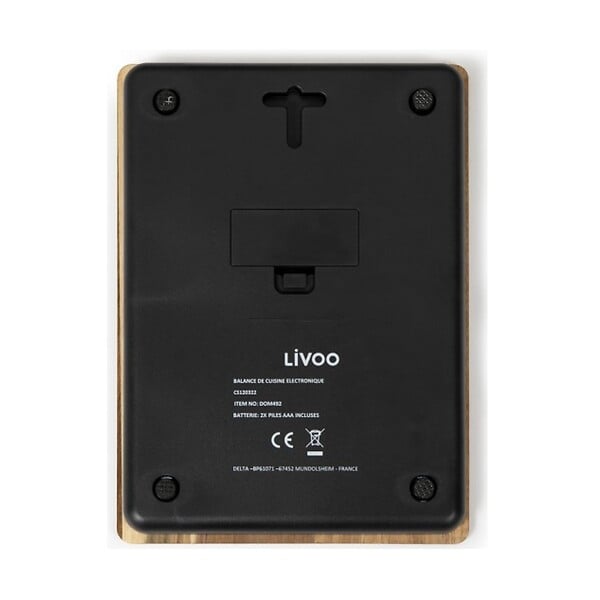 LIVOO - Balance De Cuisine électronique 5kg - DOM492 - large