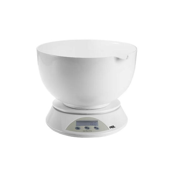 ADE - Balance De Cuisine électronique 5kg/1g Blanc - KE707 - large