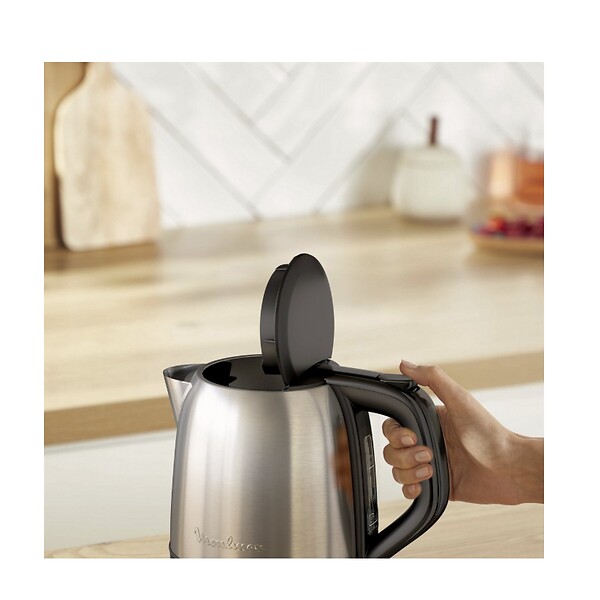 MOULINEX - Bouilloire Sans Fil 1l 2400w  Mini Inox - BY5S2DE0 - large