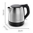 MOULINEX - Bouilloire Sans Fil 1l 2400w  Mini Inox - BY5S2DE0 - vignette