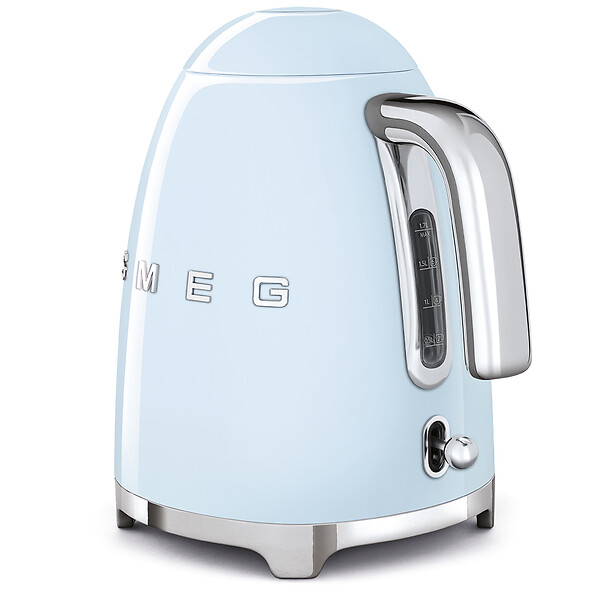 SMEG - Bouilloire Sans Fil 1.7l 2400w Bleu Azur - KLF03PBEU - large
