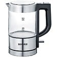 SEVERIN - Bouilloire Sans Fil 0.5l 1100w Inox Brossé/noir - 3472 - vignette