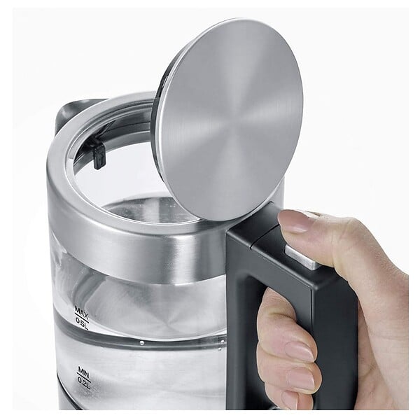 SEVERIN - Bouilloire Sans Fil 0.5l 1100w Inox Brossé/noir - 3472 - large