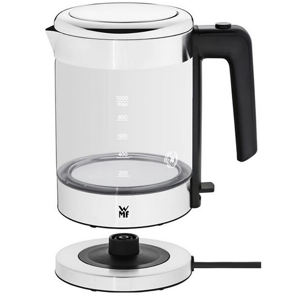 WMF - Bouilloire Sans Fil 1l 1900w Inox/verre - 0413190011 - large