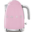 SMEG - Bouilloire Sans Fil 1.7l 2400w Rose - KLF03PKEU - vignette