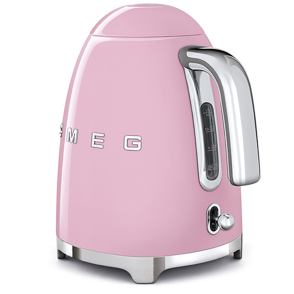 SMEG - Bouilloire Sans Fil 1.7l 2400w Rose - KLF03PKEU - large