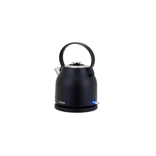 LIVOO - Bouilloire électrique 1.5l 2200w Noir - DOD202N - large