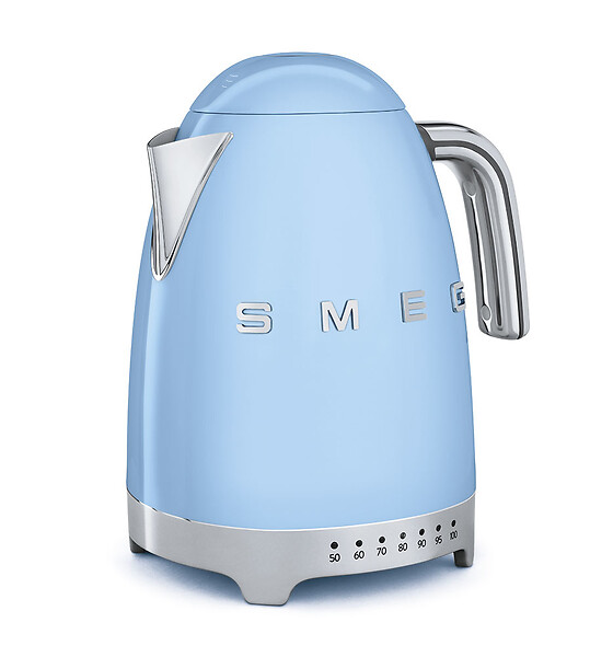 SMEG - Bouilloire Sans Fil 1.7l 2400w Bleu Pastel - KLF04PBEU - large