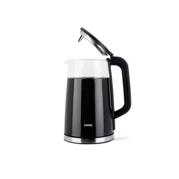 LIVOO - Bouilloire électrique Sans Fil 1,7l 2200w Noir - DOD198 - large