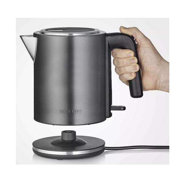 SEVERIN - Bouilloire Sans Fil 1l 2400w Noir/inox - WK9342 - large