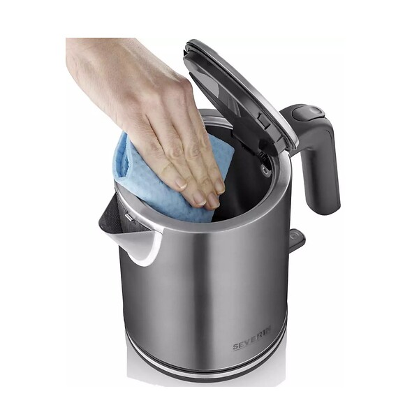SEVERIN - Bouilloire Sans Fil 1l 2400w Noir/inox - WK9342 - large