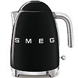 SMEG - Bouilloire Sans Fil 1,7l 2400w Noir - KLF03BLEU - vignette