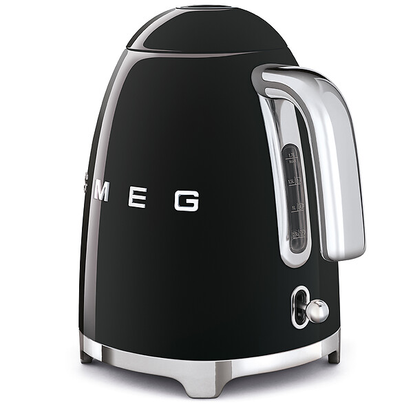 SMEG - Bouilloire Sans Fil 1,7l 2400w Noir - KLF03BLEU - large