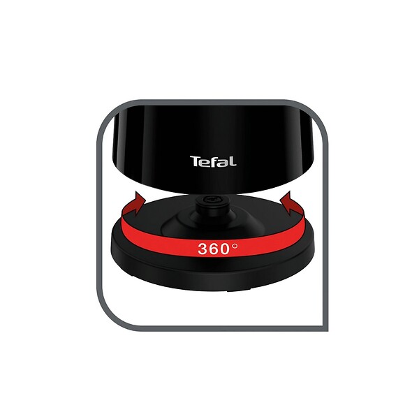 TEFAL - Bouilloire Sans Fil 1l 1800w Température Réglable - KO854830 - large