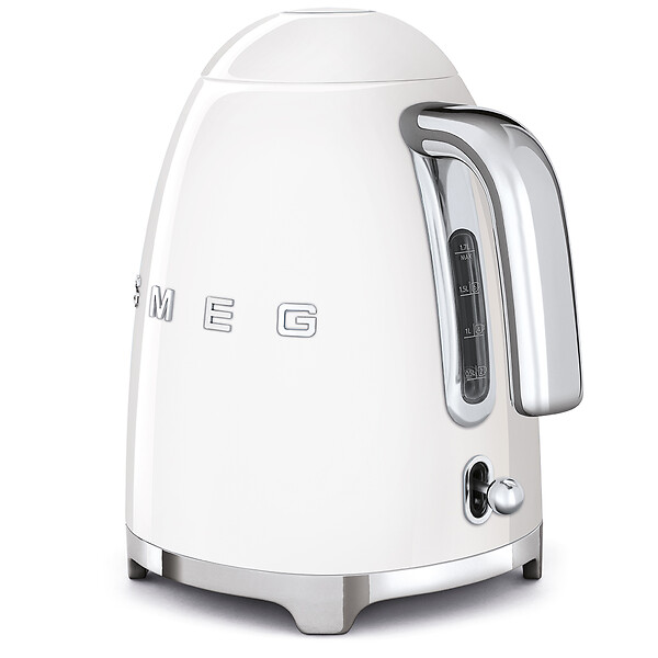 SMEG - Bouilloire Sans Fil 1.7l 2400w Blanc - KLF03WHEU - large