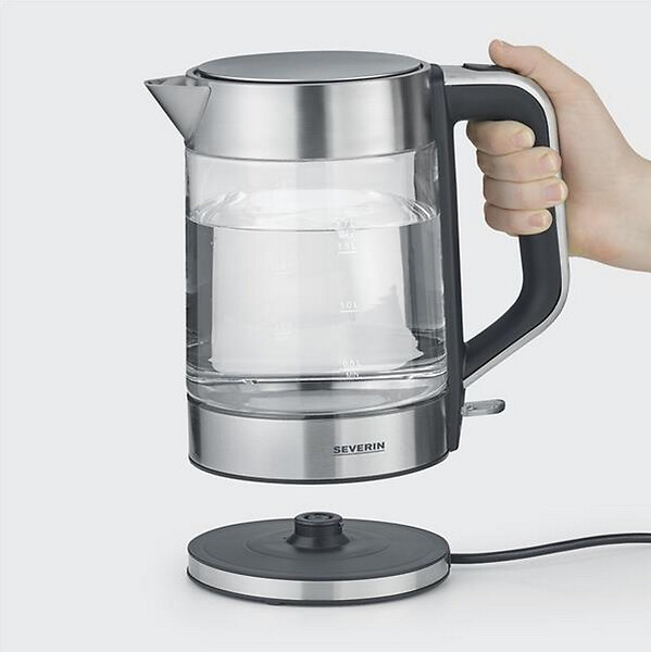 SEVERIN - Bouilloire Sans Fil 1.7l 2200w Inox - 3420 - large