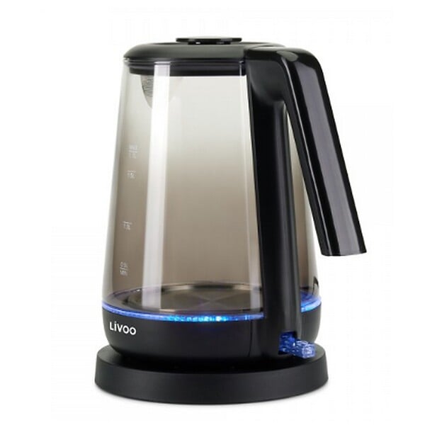 LIVOO - Bouilloire Sans Fil 1.7l 2200w Transparent - DOD216N - large