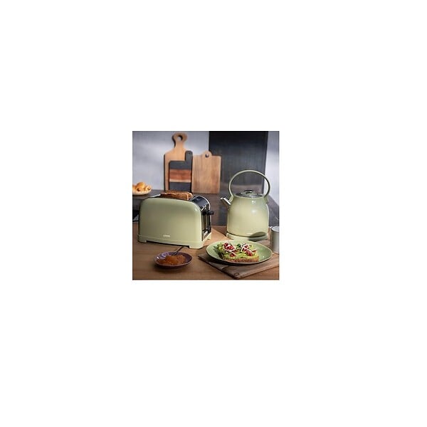 LIVOO - Bouilloire électrique 1.5l 2200w Vert/gris - DOD202M - large