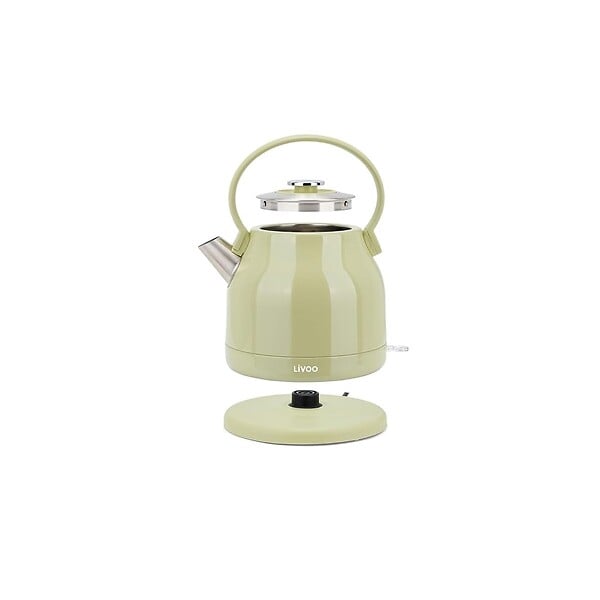 LIVOO - Bouilloire électrique 1.5l 2200w Vert/gris - DOD202M - large