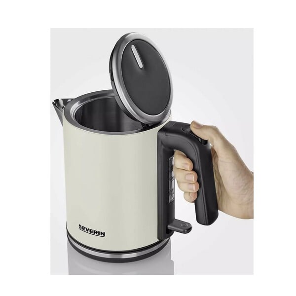 SEVERIN - Bouilloire Sans Fil 1l 2400w Inox Laqué Beige - WK9577 - large