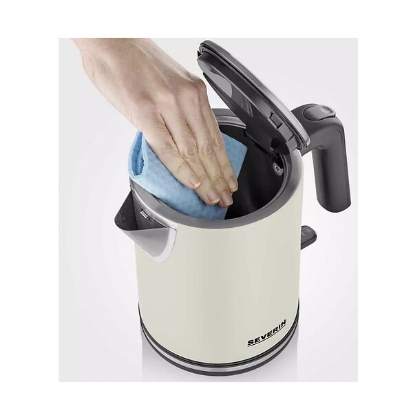 SEVERIN - Bouilloire Sans Fil 1l 2400w Inox Laqué Beige - WK9577 - large