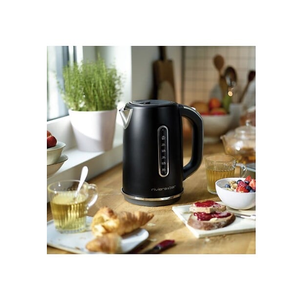 RIVIERA & BAR - Bouilloire Sans Fil 1.8l 2200w Black Satin - BBT669 - large