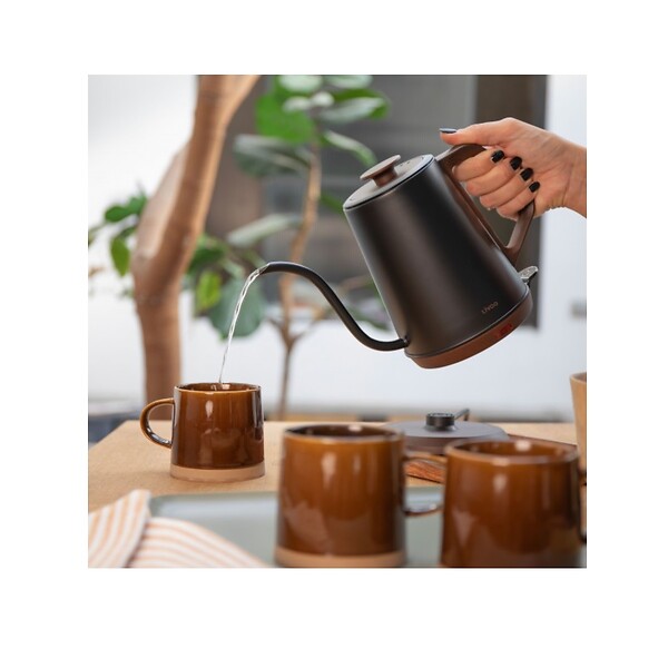 LIVOO - Bouilloire Sans Fil 1.2l 1000w Noir - DOD206 - large