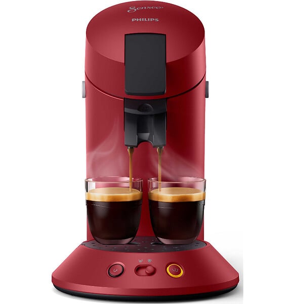 PHILIPS - Cafetière à Dosette 1bar 1450w Rouge - CSA210/91 - large