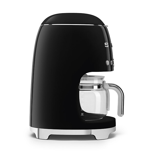 SMEG - Cafetière Filtre Programmable 10 Tasses 1050w Noir - DCF02BLEU - large