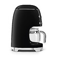 SMEG - Cafetière Filtre Programmable 10 Tasses 1050w Noir - DCF02BLEU - vignette