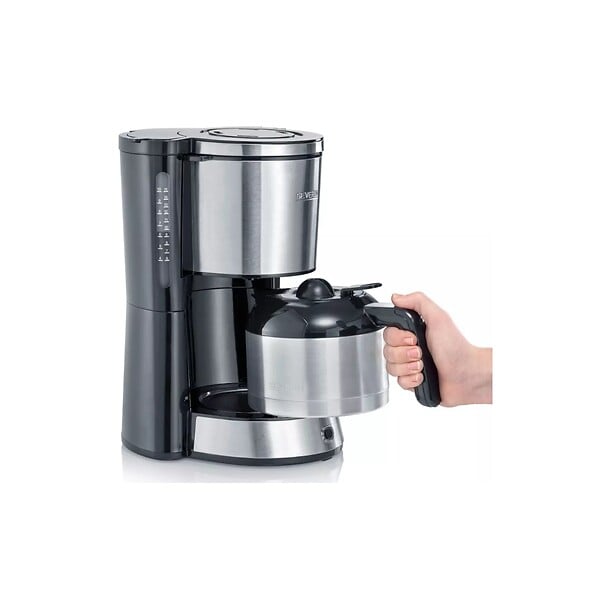 SEVERIN - Cafetière Isotherme 8 Tasses 1000w Noir/inox - KA4847 - large