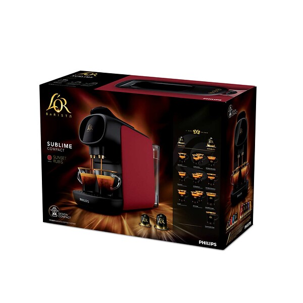 PHILIPS - Machine à Café à Capsules 19bars Rouge Et Noir - LM9012-55 - large