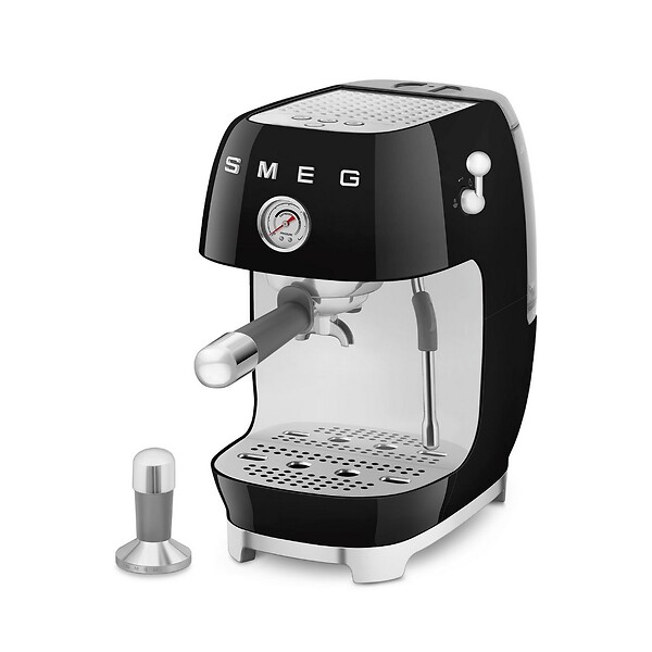 SMEG - Machine à Expresso 15 Bars Noir - ECF03BLEU - large