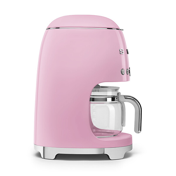 SMEG - Cafetière Filtre Programmable 10 Tasses 1050w Rose - DCF02PKEU - large