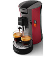 PHILIPS - Cafetière à Dosettes 1bar 1450w Rouge - CSA240.91 - vignette