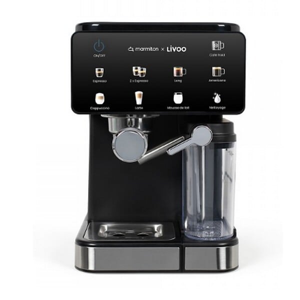 LIVOO - Machine à Expresso 20 Bars Noir - DOD222CO - large