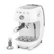 SMEG - Robot Café 15 Bars Blanc - ECF03WHEU - vignette