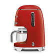 SMEG - Cafetière Filtre Programmable 10 Tasses 1050w Rouge - DCF02RDEU - vignette