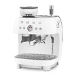 SMEG - Machine à Expresso Avec Broyeur 20 Bars Blanc - EGF03WHEU - vignette