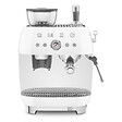 SMEG - Machine à Expresso Avec Broyeur 20 Bars Blanc - EGF03WHEU - vignette