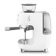 SMEG - Machine à Expresso Avec Broyeur 20 Bars Blanc - EGF03WHEU - vignette