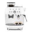 SMEG - Machine à Expresso Avec Broyeur 20 Bars Blanc - EGF03WHEU - vignette